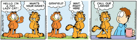 Garfield Plagiarism